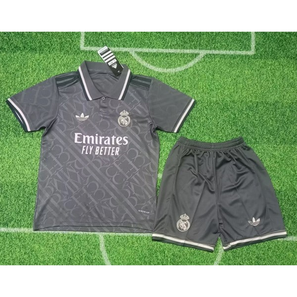 Maillot Real Madrid Third Enfant 2024-25 Gris